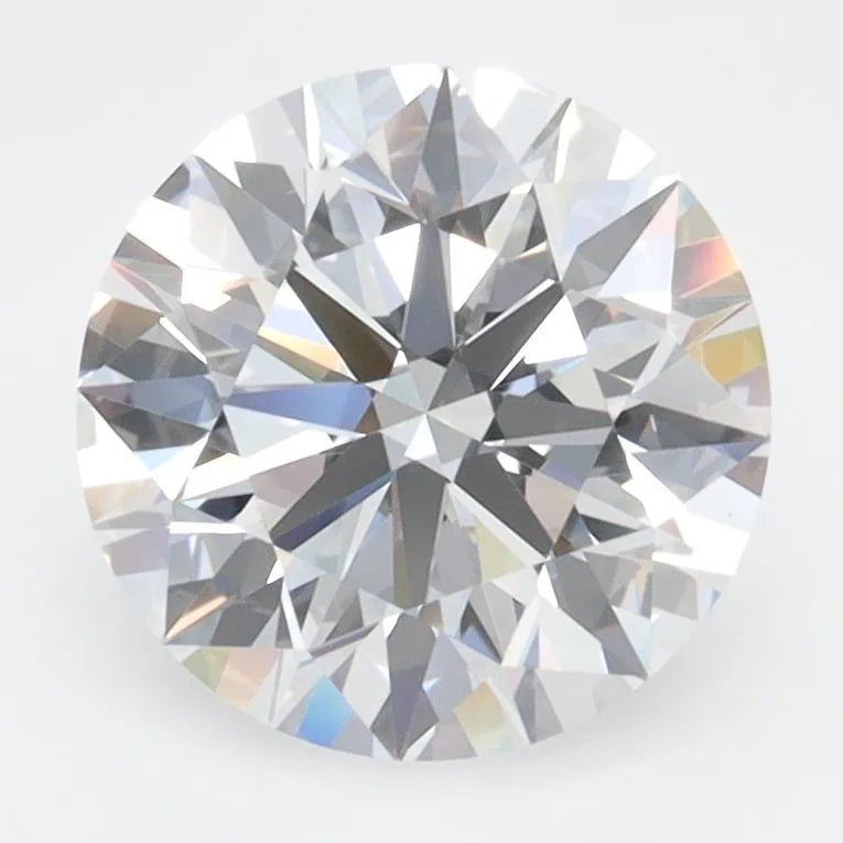 2.50ct Round Lab Grown Diamond (Colour D, Clarity IF, Cut ID, IGI Certified)