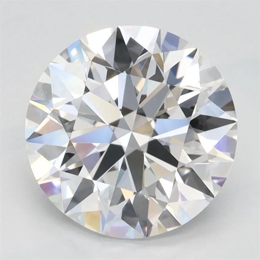 2.50ct Round Lab Grown Diamond (Colour D, Clarity IF, Cut ID, IGI Certified)