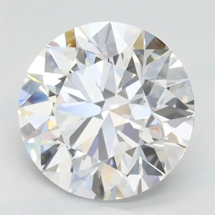 2.50ct Round Lab Grown Diamond (Colour D, Clarity IF, Cut ID, IGI Certified)