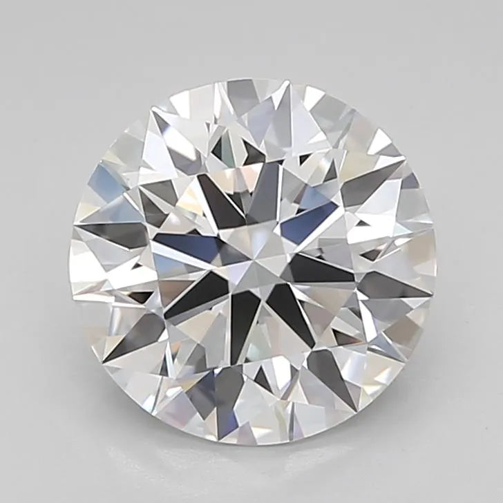 2.50ct Round Lab Grown Diamond (Colour D, Clarity IF, Cut ID, IGI Certified)