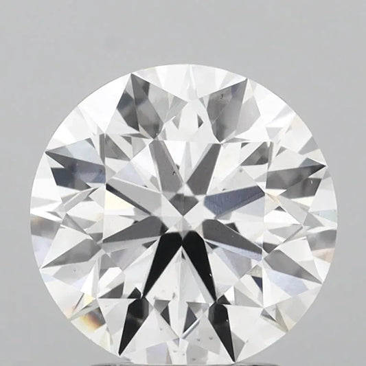2.50ct Round Lab Grown Diamond (Colour D, Clarity VS2, Cut ID, IGI Certified)