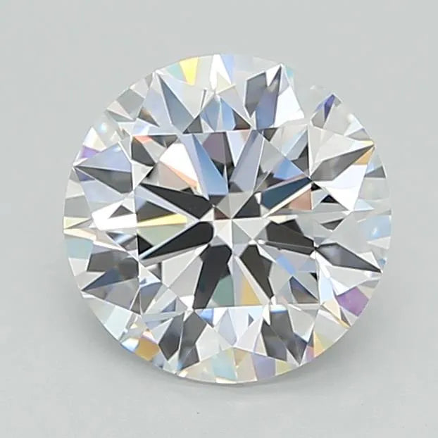 2.50ct Round Lab Grown Diamond (Colour D, Clarity VVS1, Cut ID, IGI Certified)