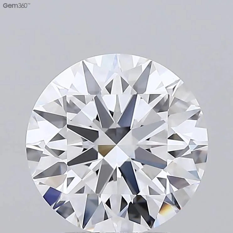 2.50ct Round Lab Grown Diamond (Colour D, Clarity VVS1, Cut ID, IGI Certified)
