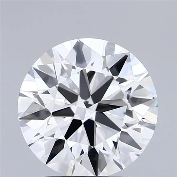 2.50ct Round Lab Grown Diamond (Colour D, Clarity VVS2, Cut ID, IGI Certified)