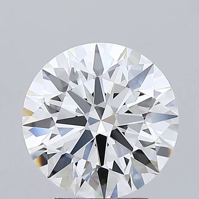 2.50ct Round Lab Grown Diamond (Colour E, Clarity VVS1, Cut ID, IGI Certified)