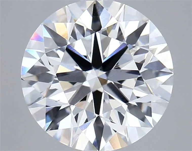 2.50ct Round Lab Grown Diamond (Colour E, Clarity VVS2, Cut ID, IGI Certified)