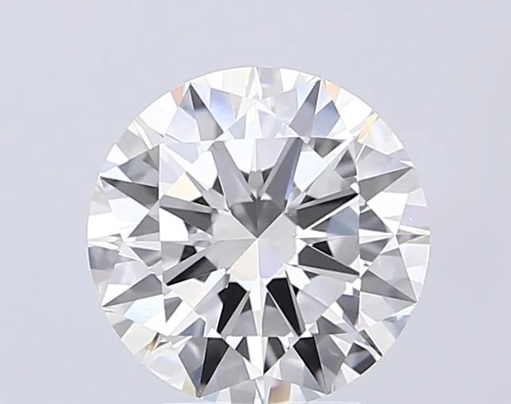 2.50ct Round Lab Grown Diamond (Colour F, Clarity VVS2, Cut EX, IGI Certified)