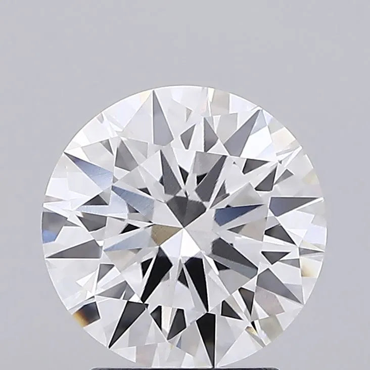 2.50ct Round Lab Grown Diamond (Colour F, Clarity VVS2, Cut ID, IGI Certified)