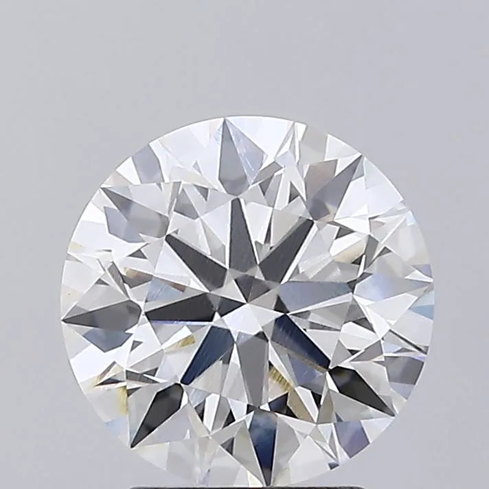 2.50ct Round Lab Grown Diamond (Colour F, Clarity VVS2, Cut ID, IGI Certified)