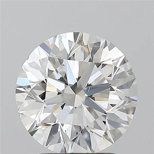 2.50ct Round Natural Diamond (Colour F, Clarity SI1, Cut EX, GIA Certified)