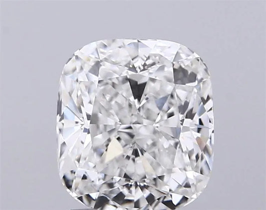 2.51ct Cushion modified Lab Grown Diamond (Colour E, Clarity VVS2, IGI Certified)