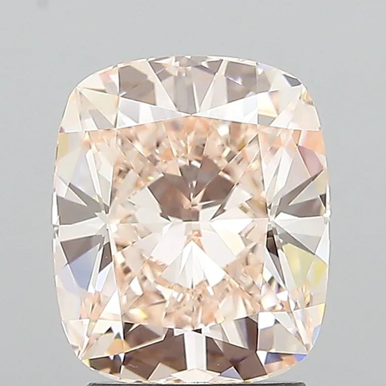 2.51ct Cushion modified Lab Grown Diamond (Colour Fancy Intense Pink, Clarity VVS1, IGI Certified)