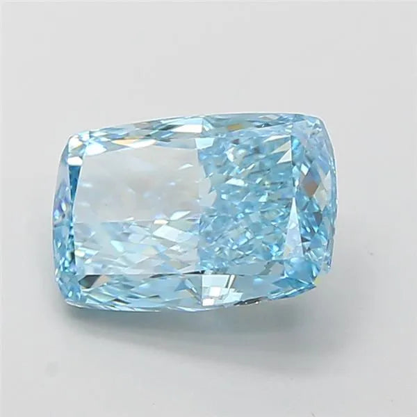 2.51ct Cushion modified Lab Grown Diamond (Colour Fancy Vivid Blue, Clarity VVS2, IGI Certified)