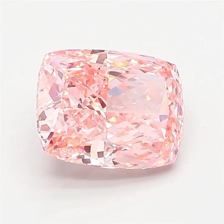2.51ct Cushion modified Lab Grown Diamond (Colour Fancy Vivid Pink, Clarity VS1, IGI Certified)