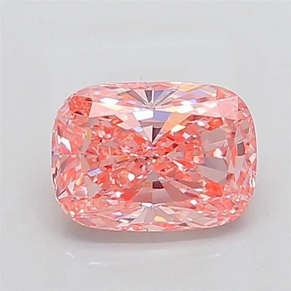 2.51ct Cushion modified Lab Grown Diamond (Colour Fancy Vivid Pink, Clarity VVS2, IGI Certified)
