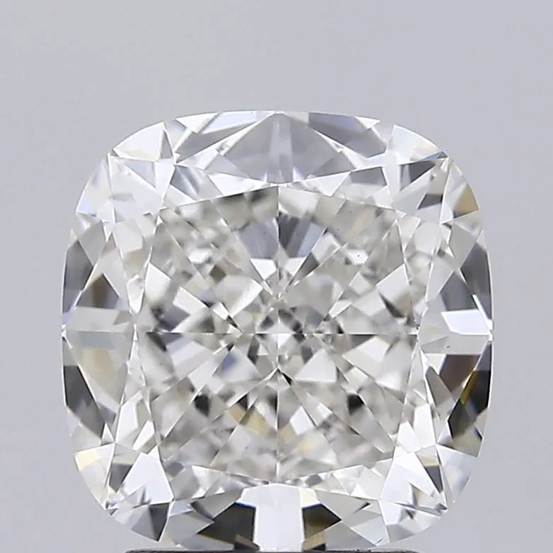 2.51ct Cushion modified Lab Grown Diamond (Colour G, Clarity VVS2, IGI Certified)