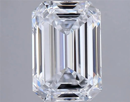 2.51ct Emerald Lab Grown Diamond (Colour D, Clarity VS1, IGI Certified)