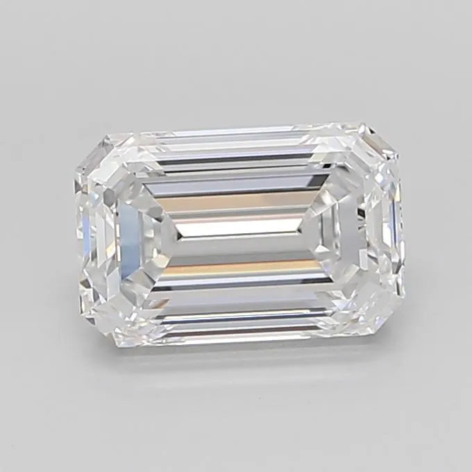 2.51ct Emerald Lab Grown Diamond (Colour D, Clarity VVS1, Cut EX, IGI Certified)