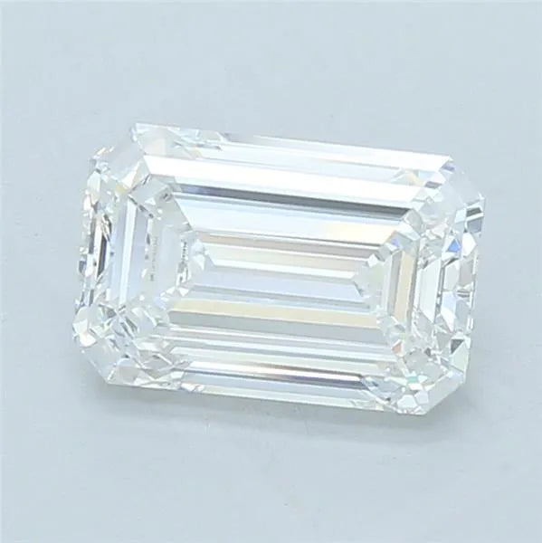 2.51ct Emerald Lab Grown Diamond (Colour D, Clarity VVS2, IGI Certified)