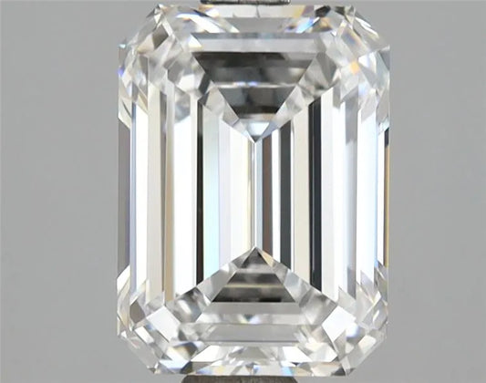 2.51ct Emerald Lab Grown Diamond (Colour D, Clarity VVS2, IGI Certified)