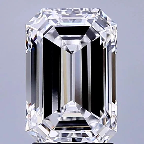 2.51ct Emerald Lab Grown Diamond (Colour D, Clarity VVS2, IGI Certified)