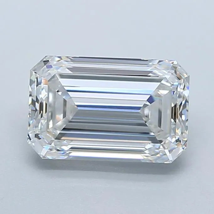 2.51ct Emerald Lab Grown Diamond (Colour D, Clarity VVS2, IGI Certified)