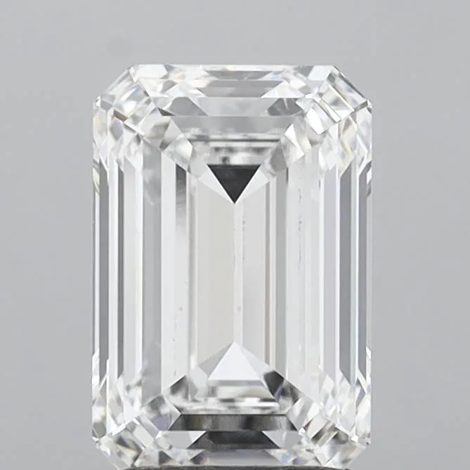 2.51ct Emerald Lab Grown Diamond (Colour E, Clarity VVS1, IGI Certified)