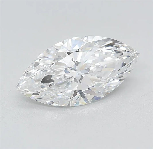 2.51ct Marquise Lab Grown Diamond (Colour D, Clarity VVS1, Cut EX, IGI Certified)