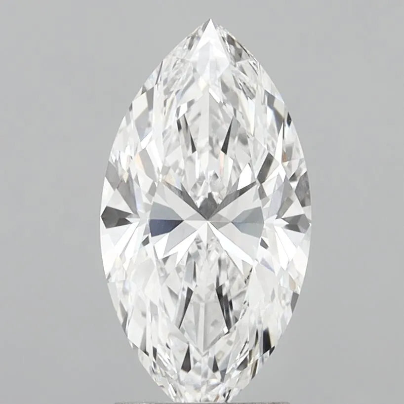 2.51ct Marquise Lab Grown Diamond (Colour E, Clarity VVS1, IGI Certified)