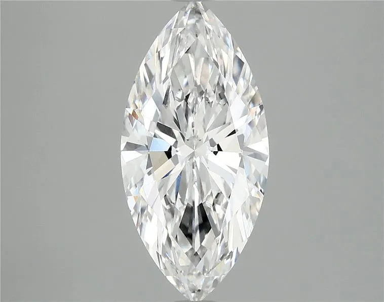 2.51ct Marquise Lab Grown Diamond (Colour E, Clarity VVS2, IGI Certified)