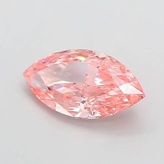 2.51ct Marquise Lab Grown Diamond (Colour Fancy Intense Pink, Clarity VS1, IGI Certified)
