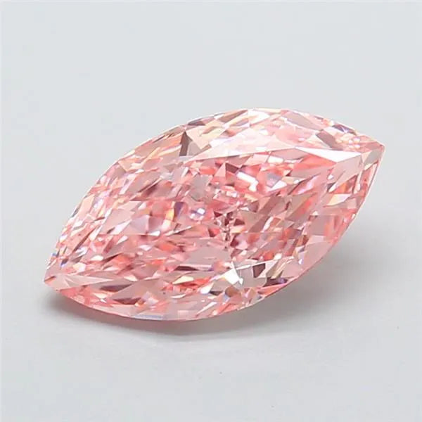 2.51ct Marquise Lab Grown Diamond (Colour Fancy Vivid Pink, Clarity VS1, IGI Certified)
