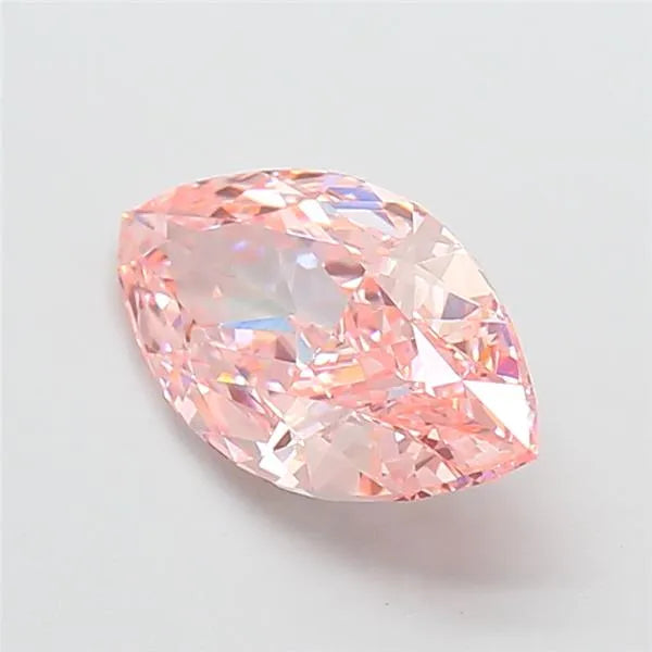 2.51ct Marquise Lab Grown Diamond (Colour Fancy Vivid Pink, Clarity VVS2, IGI Certified)