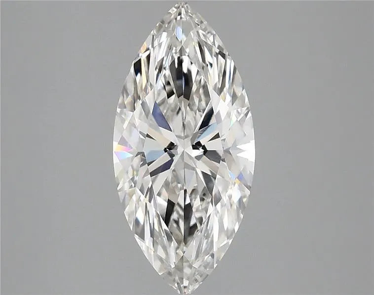 2.51ct Marquise Lab Grown Diamond (Colour G, Clarity VVS2, IGI Certified)
