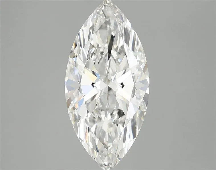 2.51ct Marquise Lab Grown Diamond (Colour G, Clarity VVS2, IGI Certified)