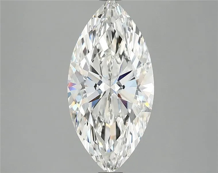 2.51ct Marquise Lab Grown Diamond (Colour G, Clarity VVS2, IGI Certified)