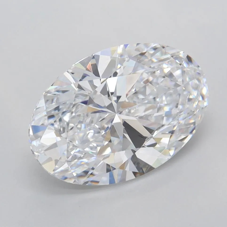 2.51ct Oval Lab Grown Diamond (Colour D, Clarity FL, IGI Certified)