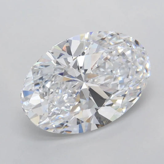 2.51ct Oval Lab Grown Diamond (Colour D, Clarity FL, IGI Certified)