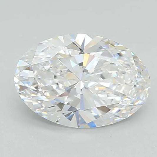 2.51ct Oval Lab Grown Diamond (Colour D, Clarity VVS1, GIA Certified)