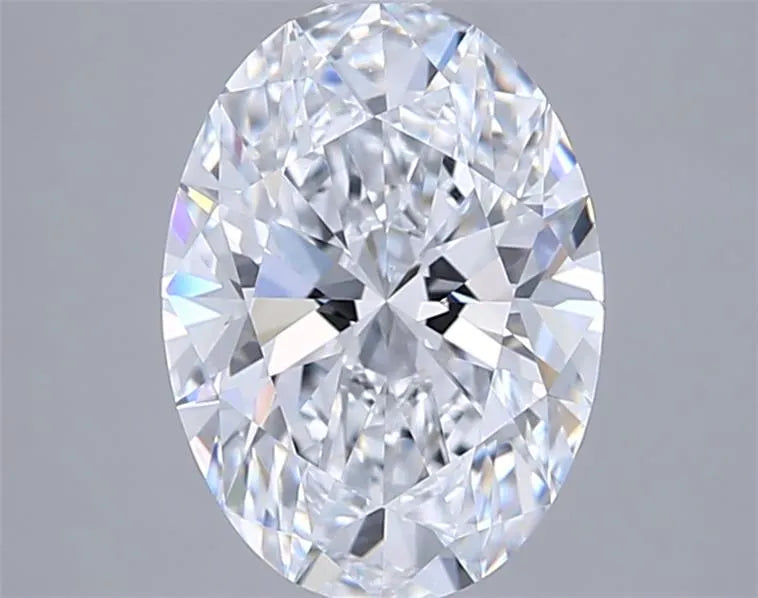 2.51ct Oval Lab Grown Diamond (Colour D, Clarity VVS1, IGI Certified)