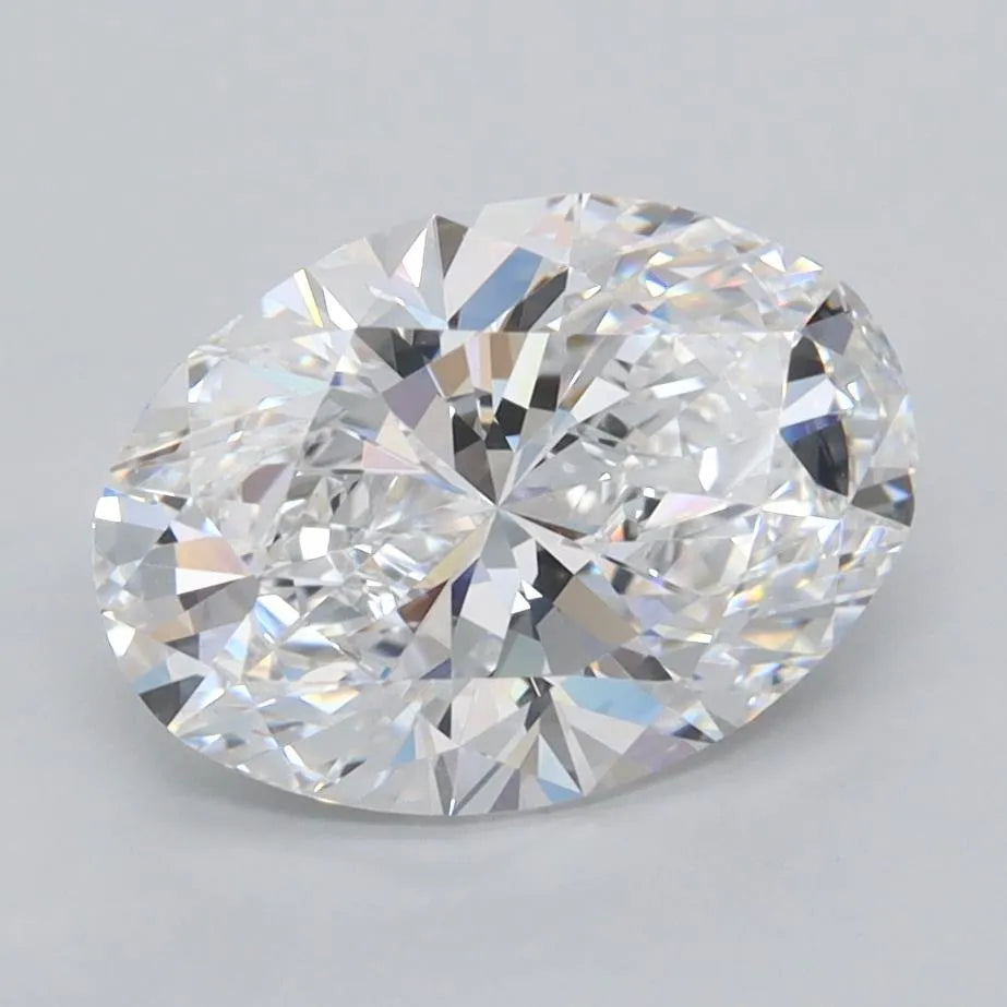 2.51ct Oval Lab Grown Diamond (Colour D, Clarity VVS1, IGI Certified)