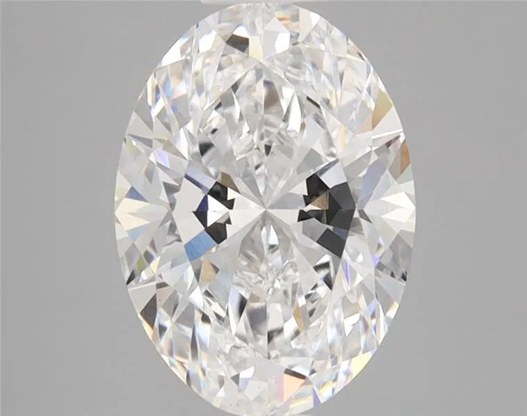 2.51ct Oval Lab Grown Diamond (Colour D, Clarity VVS2, IGI Certified)