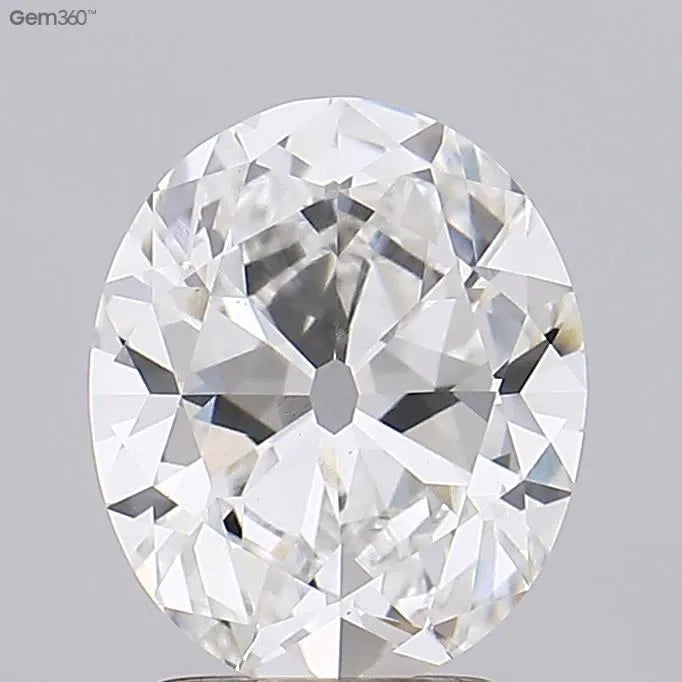 2.51ct Oval Lab Grown Diamond (Colour E, Clarity VS1, IGI Certified)