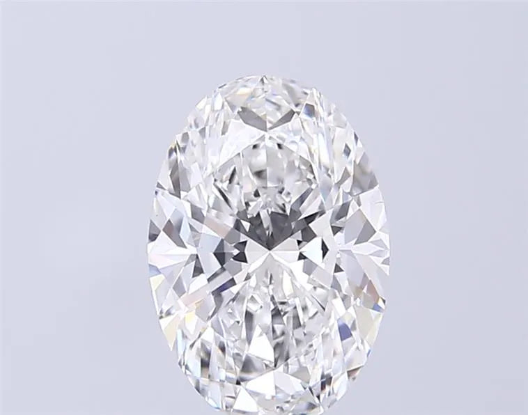 2.51ct Oval Lab Grown Diamond (Colour E, Clarity VS2, IGI Certified)