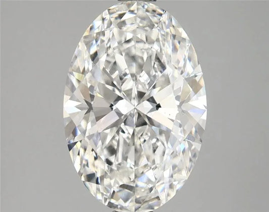 2.51ct Oval Lab Grown Diamond (Colour E, Clarity VS2, IGI Certified)