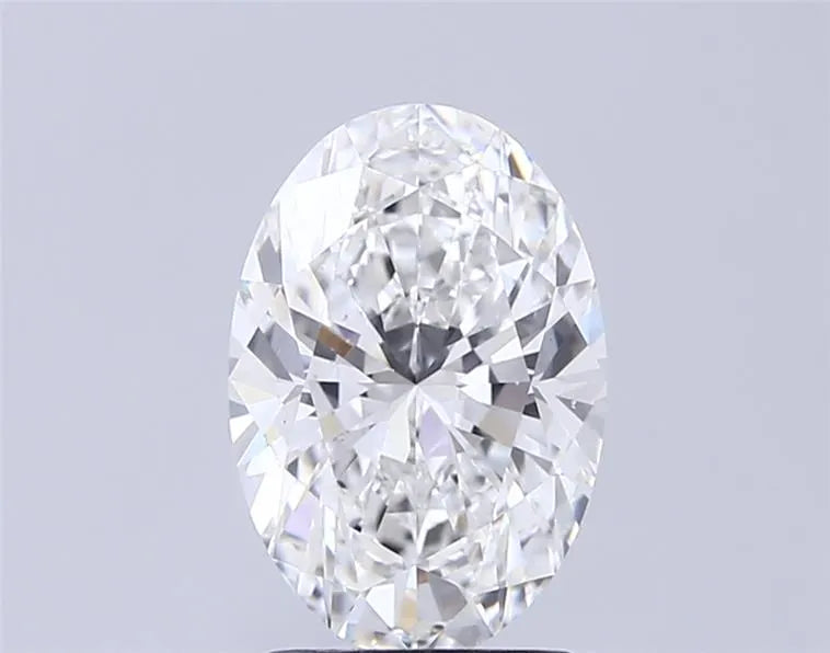 2.51ct Oval Lab Grown Diamond (Colour E, Clarity VS2, IGI Certified)