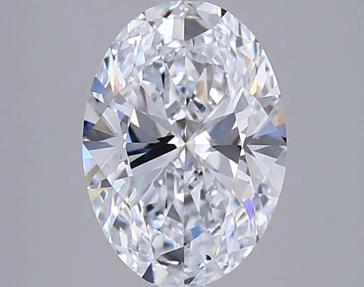 2.51ct Oval Lab Grown Diamond (Colour E, Clarity VVS1, IGI Certified)