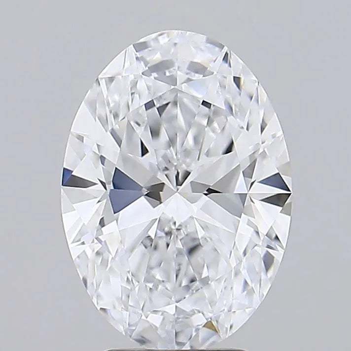 2.51ct Oval Lab Grown Diamond (Colour E, Clarity VVS1, IGI Certified)