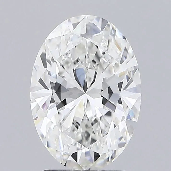 2.51ct Oval Lab Grown Diamond (Colour E, Clarity VVS1, IGI Certified)