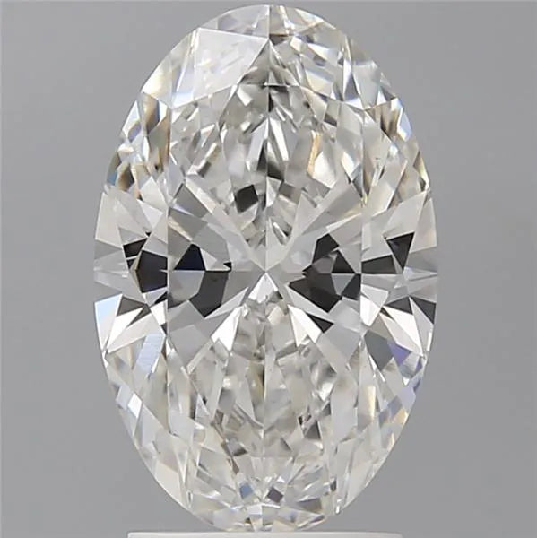 2.51ct Oval Lab Grown Diamond (Colour E, Clarity VVS2, IGI Certified)